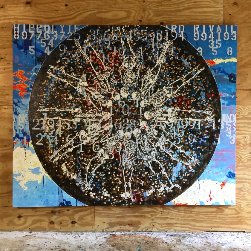 JW Bailly, "Tequesta Burial Mound", 2016. Oil on canvas.